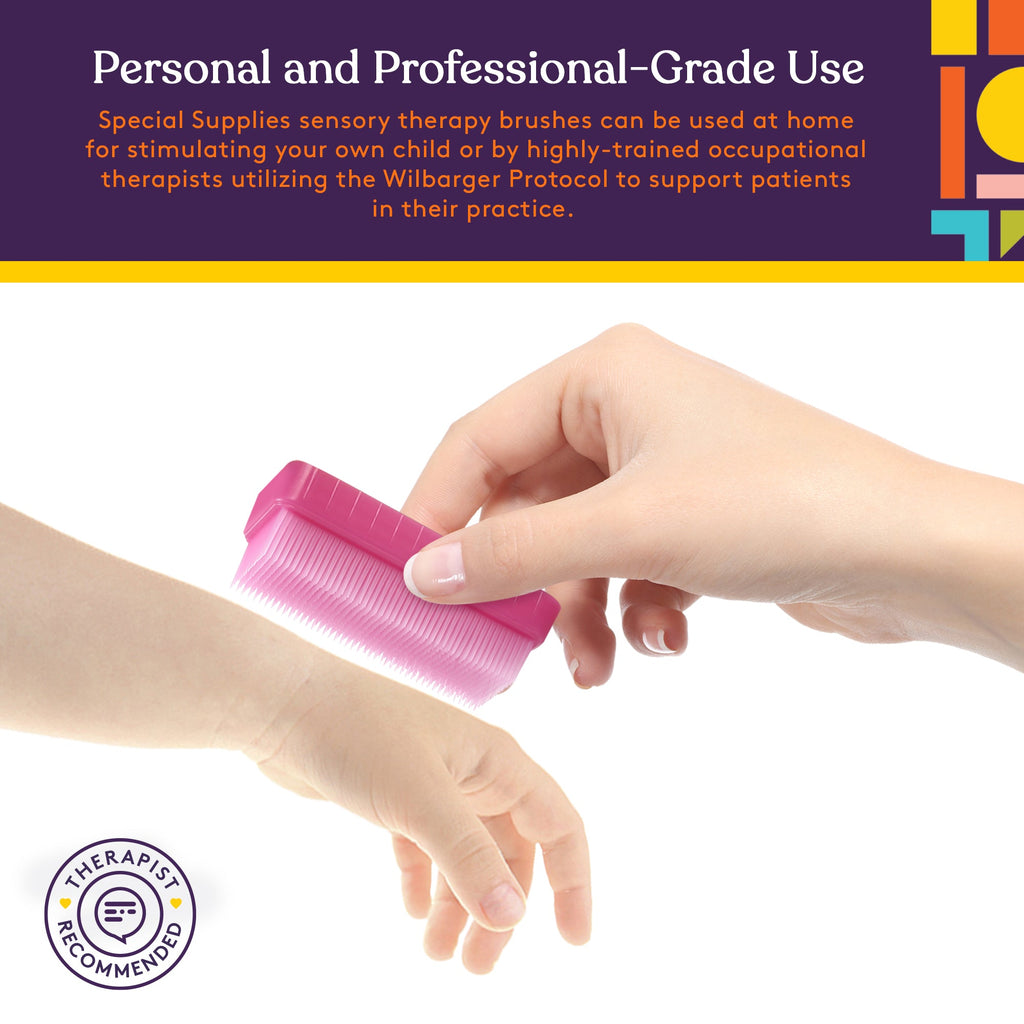 Therapressure Sensory Brush (Multi - Color): 6 Pack - Insight Family Market