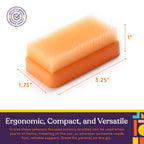 Special Supplies Therapy Brushes Colorful 12 - Pack + Removable Handle, Calming Occupational and Sensory Tools with Deep Pressure Massage, Soft Bristles, Stimulates and Calms Kids or Adults, Latex - Free - Insight Family Market