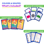2D & 3D Shapes & Colors Card Pack - Insight Family Market