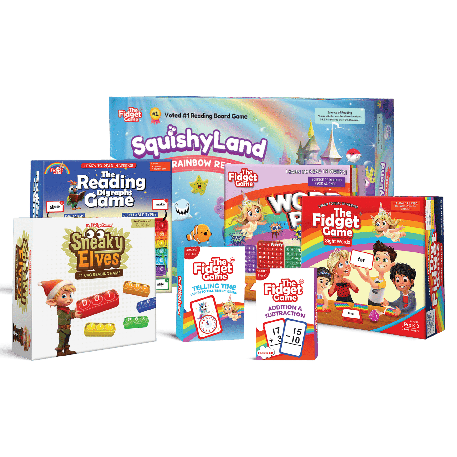 The Fidget Game: Sight Words Edition - Insight Family Market