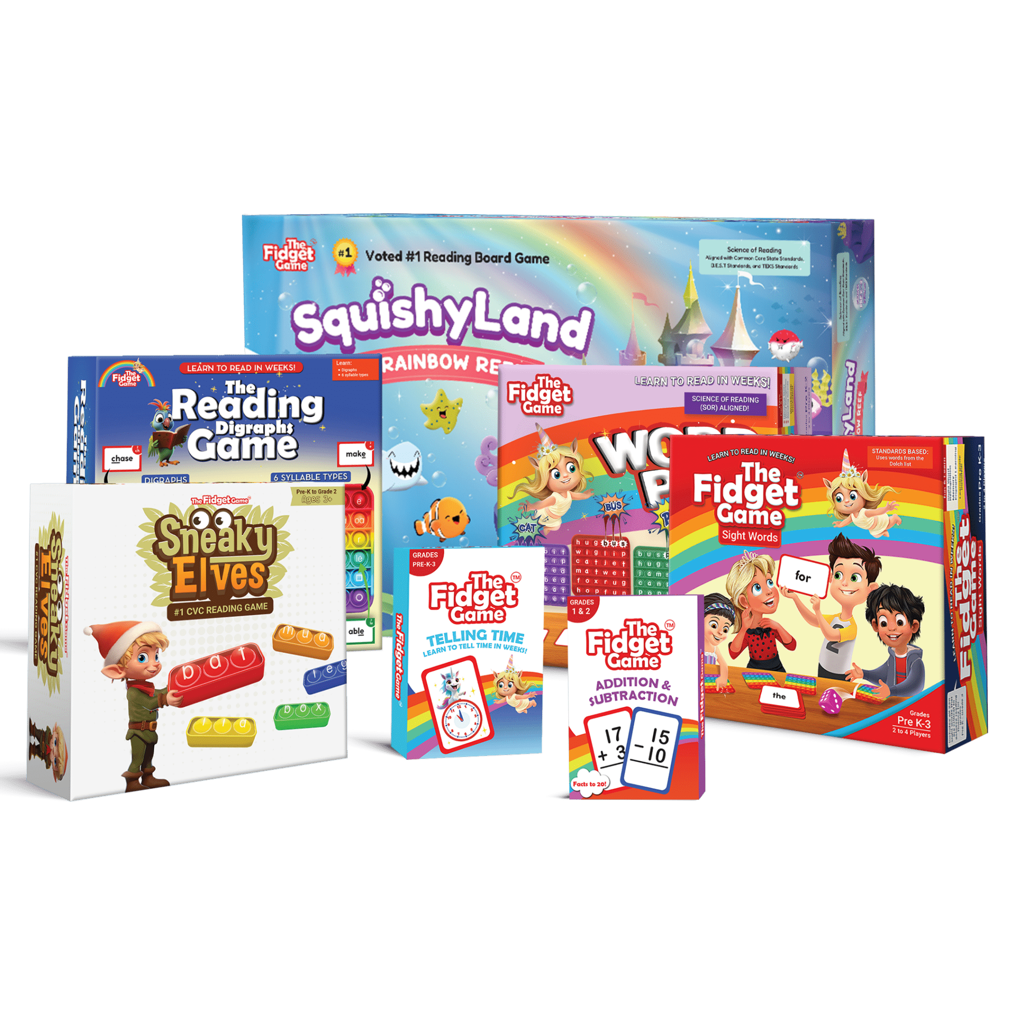 The Fidget Game: Sight Words Edition - Insight Family Market