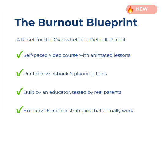 The Burnout Blueprint: Adult Course - Ultimate Print & Digital Access System