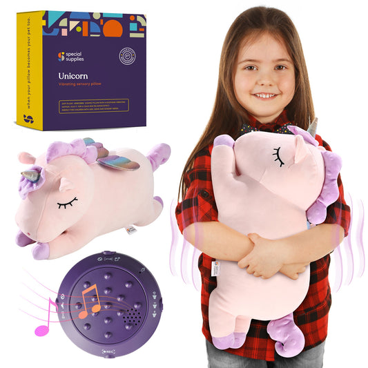 Sensory Vibrating Pillow - Unicorn - Insight Family Market