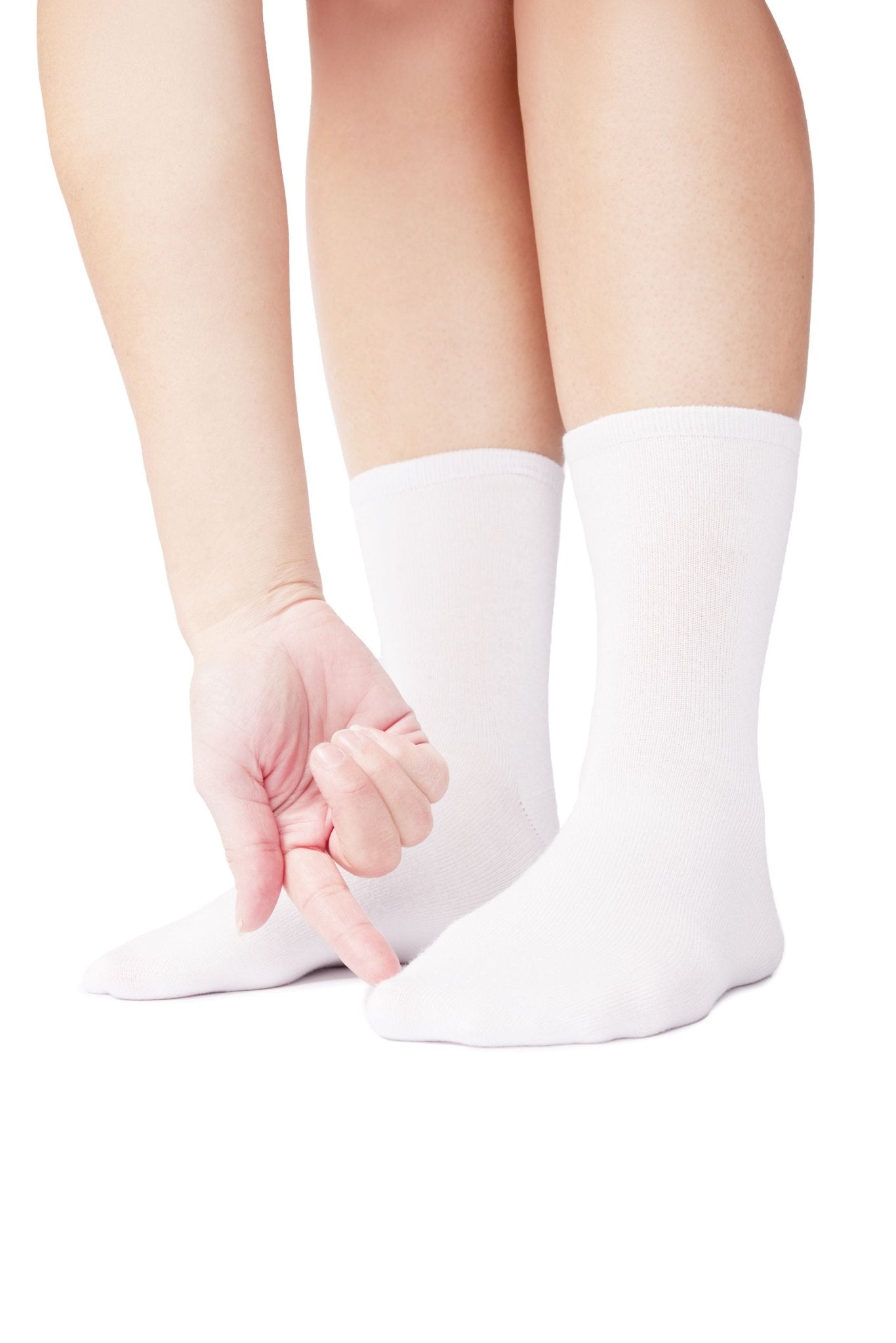 SmoothToe™ Essentials Crew – Seamless Toe Sensory - Friendly Socks 5 - Pack - Insight Family Market
