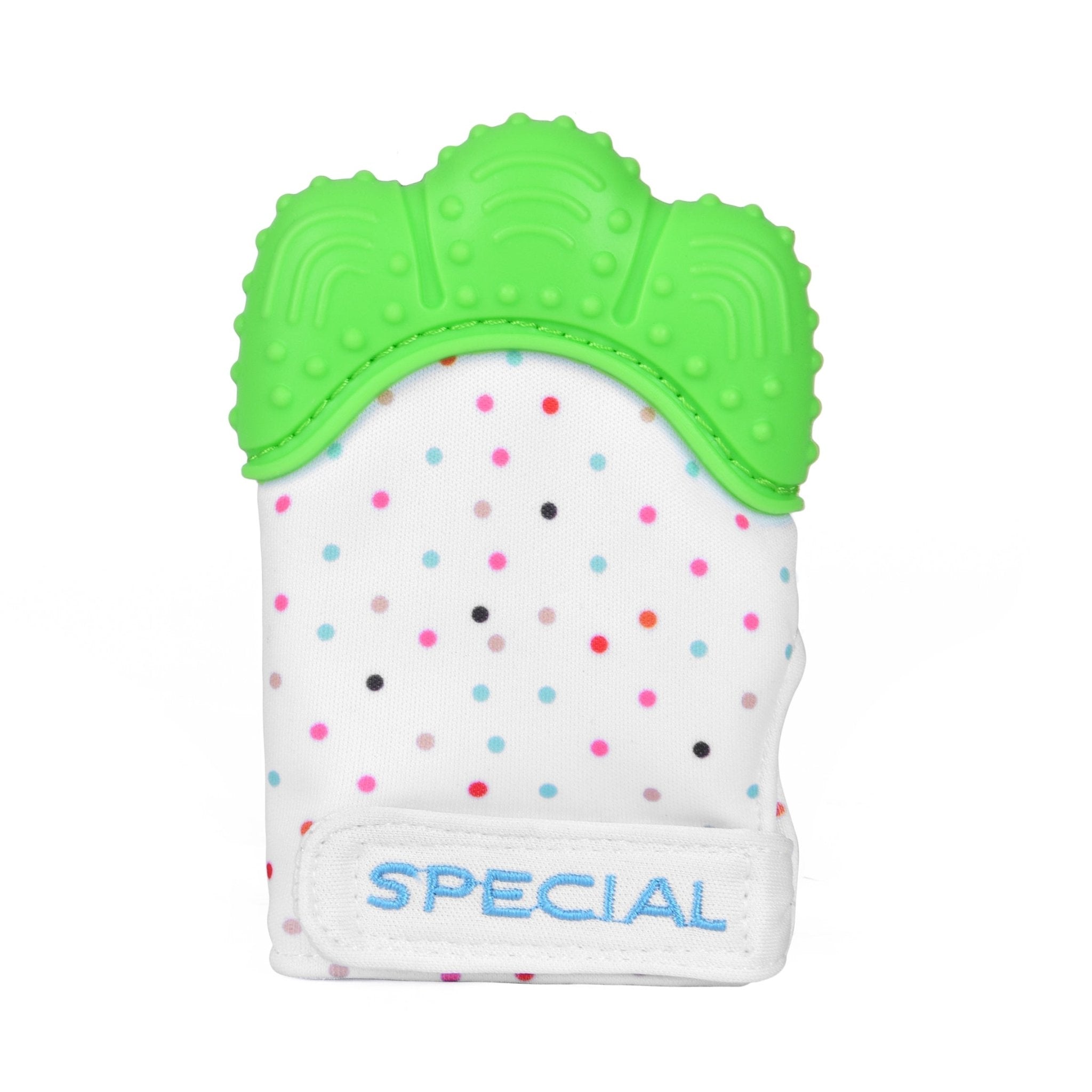 Teething Mitten, Wearable Mitt for Baby Self Soothing BPA Free Teething Pain Relief Toy for Left or Right hand - Insight Family Market