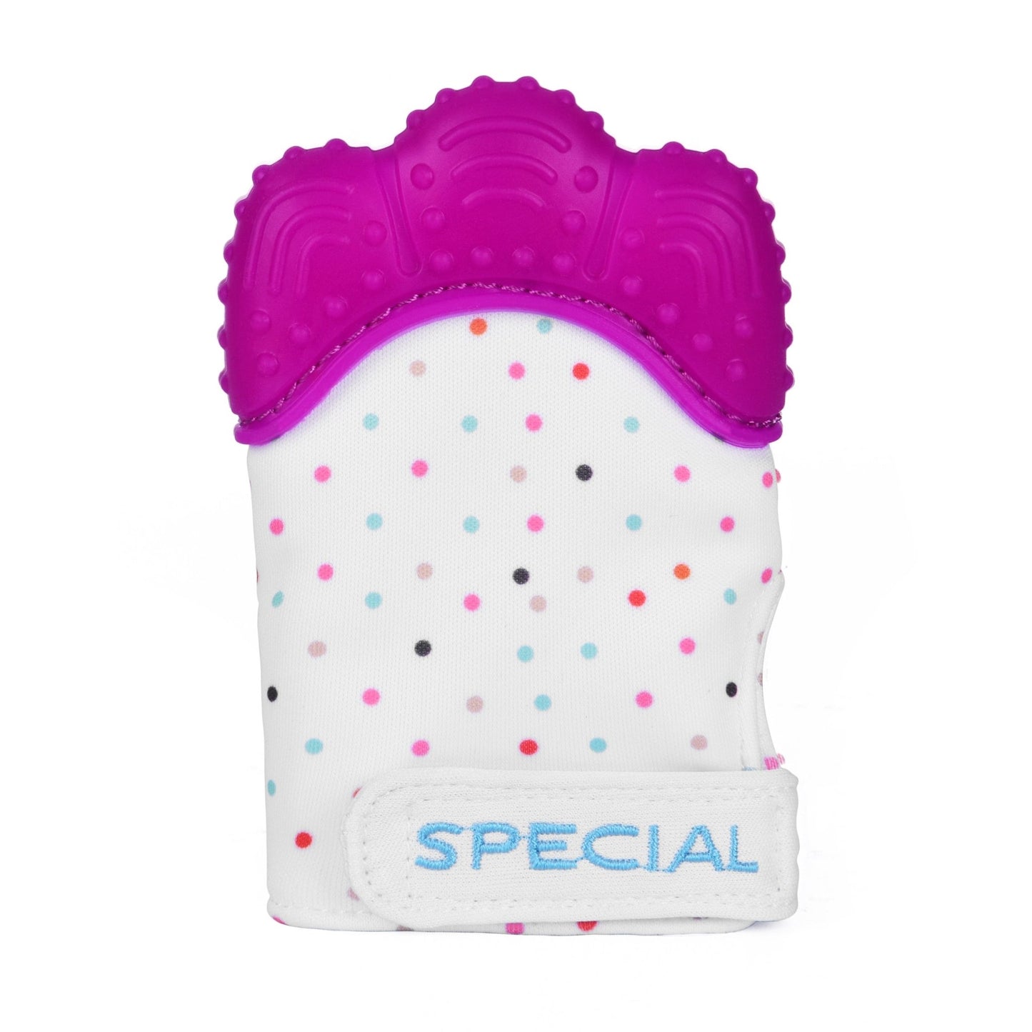 Teething Mitten, Wearable Mitt for Baby Self Soothing BPA Free Teething Pain Relief Toy for Left or Right hand - Insight Family Market