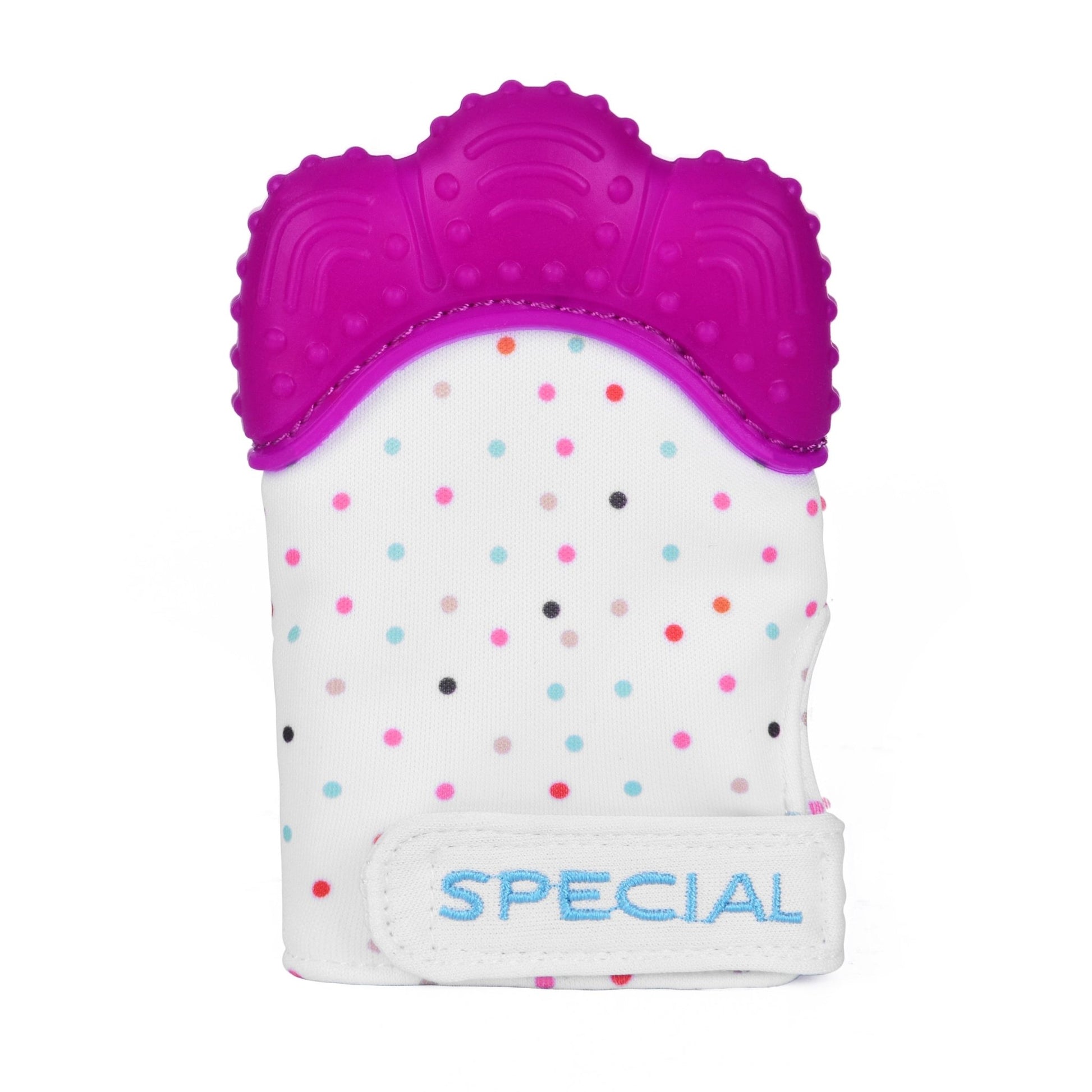 Teething Mitten, Wearable Mitt for Baby Self Soothing BPA Free Teething Pain Relief Toy for Left or Right hand - Insight Family Market