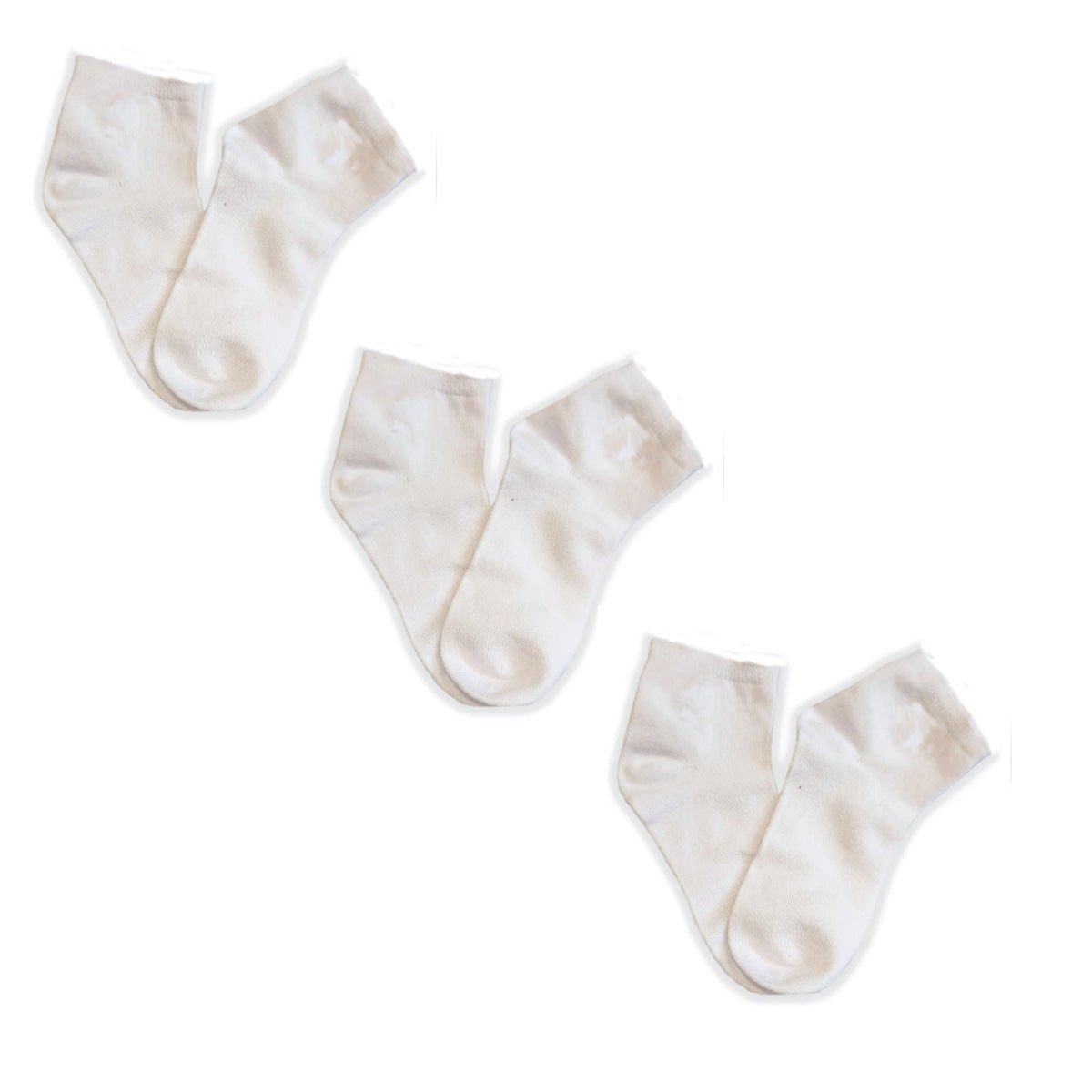 SmoothToe™ Essentials Ankle – Seamless Toe Sensory - Friendly Socks 3 - Pack - Insight Family Market