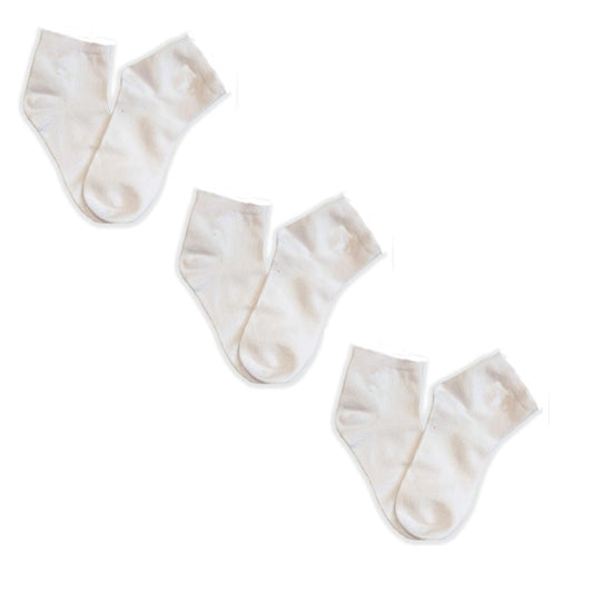 SmoothToe™ Essentials Ankle – Seamless Toe Sensory - Friendly Socks 3 - Pack - Insight Family Market