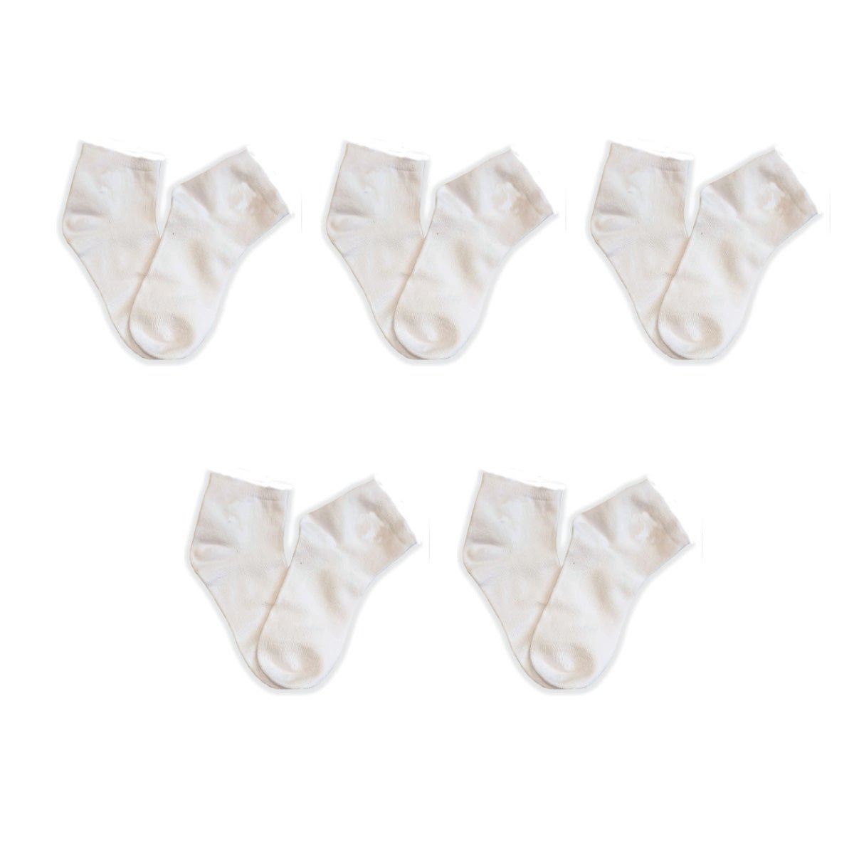 SmoothToe™ Essentials Ankle – Seamless Toe Sensory - Friendly Socks 5 - Pack - Insight Family Market