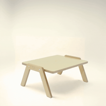 Chowki Floor Table - Low Wooden Writing Desk