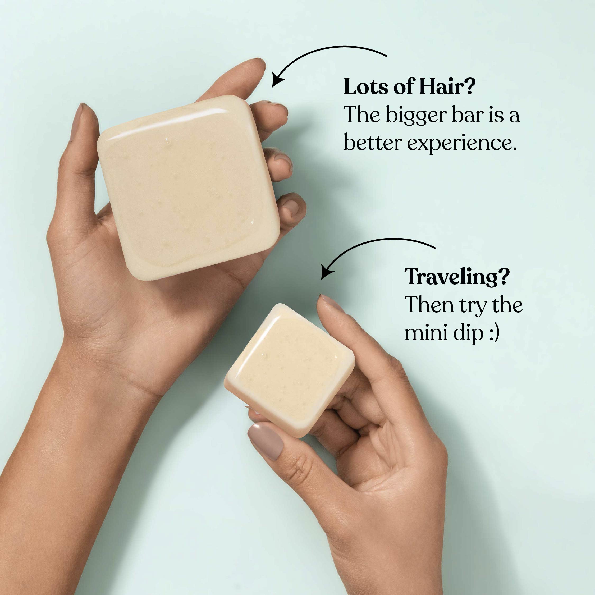 Color Safe Shampoo Bar for Every Day - Rose & Matcha Tea