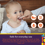 Dual - sided Silicone Finger Toothbrush - 6 Pack - Insight Family Market