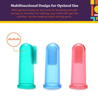 Dual - sided Silicone Finger Toothbrush - 6 Pack - Insight Family Market