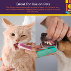 Dual - sided Silicone Finger Toothbrush - 6 Pack - Insight Family Market