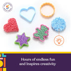 Fun Foam Modeling Foam Beads Play Kit ( 10 Blocks) - 4 Shapes - Insight Family Market