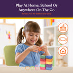 Fun Foam Modeling Foam Beads Play Kit ( 10 Blocks) - 4 Shapes - Insight Family Market