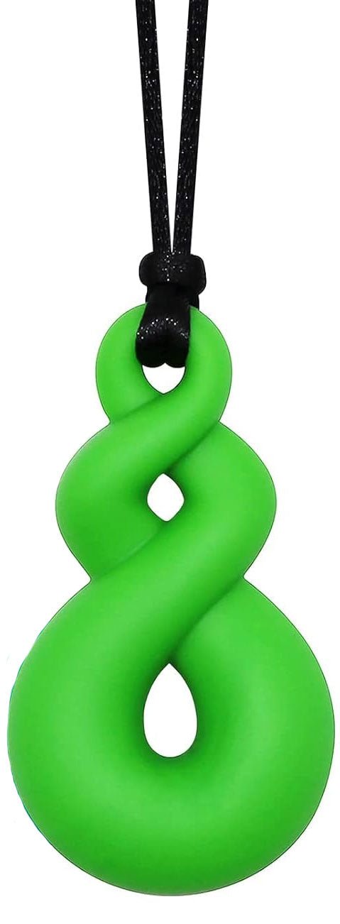 The Everday Sensory Friendly Green Tee w Chewy Necklace Bundle - Insight Family Market