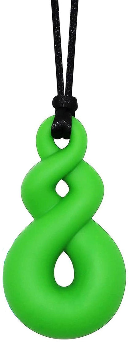 The Everday Sensory Friendly Green Tee w Chewy Necklace Bundle - Insight Family Market