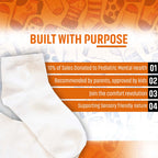 SmoothToe™ Essentials Ankle – Seamless Toe Sensory - Friendly Socks 5 - Pack - Insight Family Market