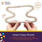 Special Supplies 12 - Pack MINI Fun Pull and Pop Tubes for Kids Stretch, Bend, Build, and Connect Toy, Provide Tactile and Auditory Sensory Play, Colorful, Heavy - Duty Plastic (Camo) - Insight Family Market