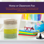 Special Supplies 12 - Pack MINI Fun Pull and Pop Tubes for Kids Stretch, Bend, Build, and Connect Toy, Provide Tactile and Auditory Sensory Play, Colorful, Heavy - Duty Plastic (Camo) - Insight Family Market