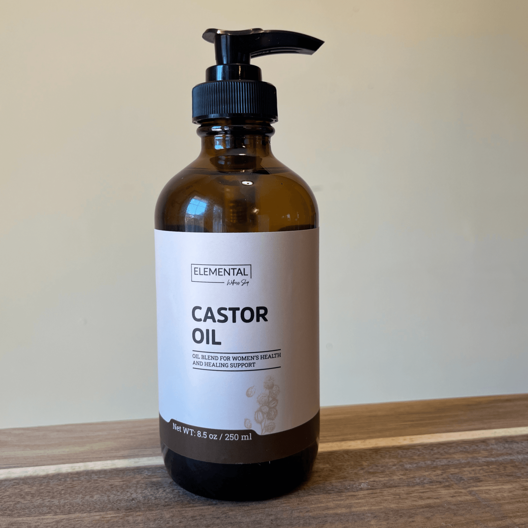 Organic Hexane - Free Castor Oil – Cold - Pressed & Therapeutic Grade (For Castor Oil Packs, Hair, Lashes, and Skin) - Insight Family Market