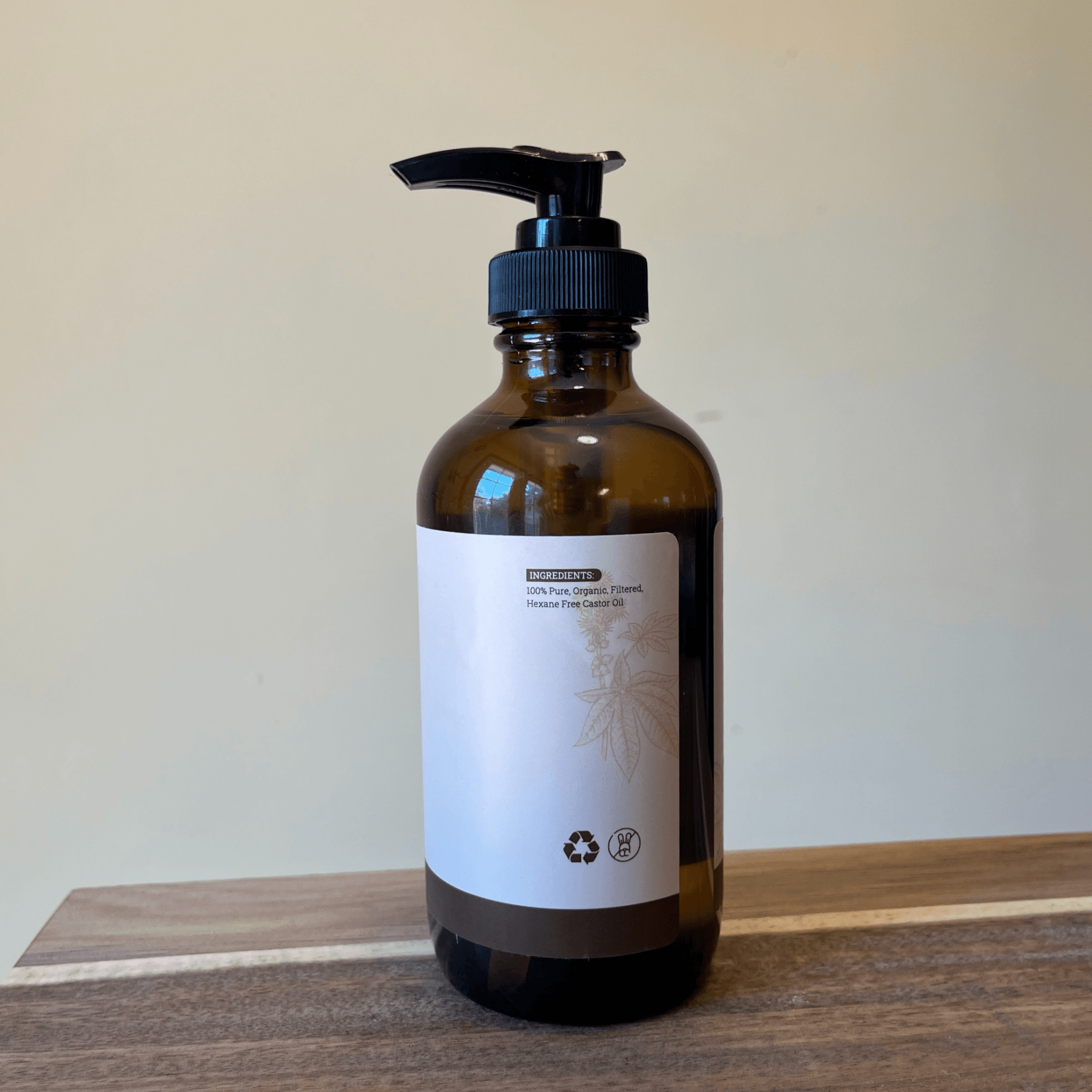 Organic Hexane - Free Castor Oil – Cold - Pressed & Therapeutic Grade (For Castor Oil Packs, Hair, Lashes, and Skin) - Insight Family Market