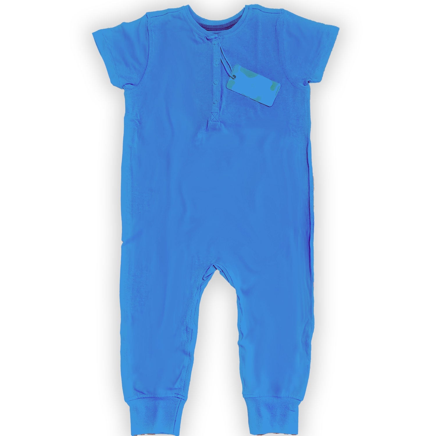 Ultimate Comfort Playsuit w Chewy Sensory Bracelet - BLUE - Insight Family Market