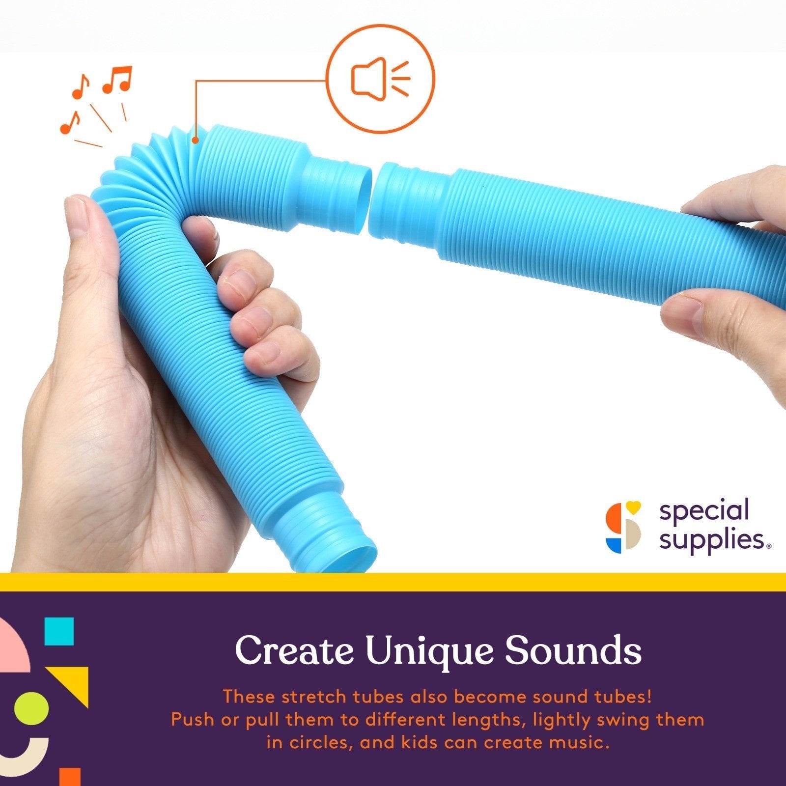 Pop Tubes (Multi-Color): 8 Pack