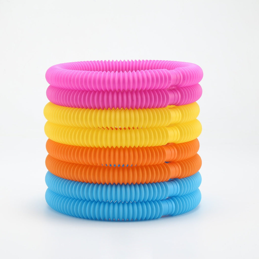 Pop Tubes (Multi - Color): 8 Pack - Insight Family Market