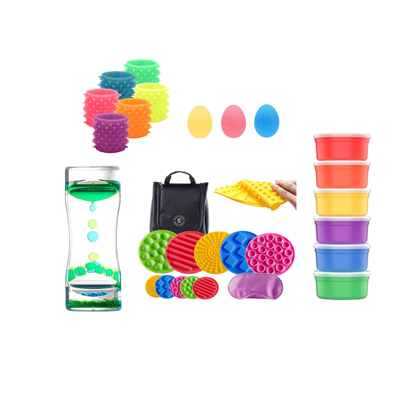 products on a white background