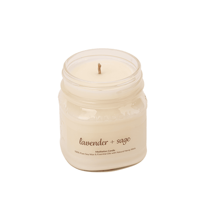 Meditation Candles | 100% Soy Wax Candles with Essential Oils - Insight Family Market