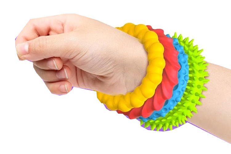 Ultimate Comfort Playsuit w Chewy Sensory Bracelet - YELLOW - Insight Family Market