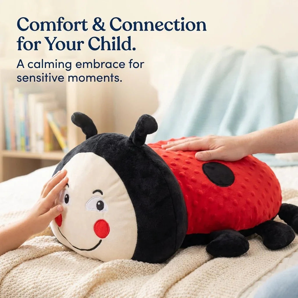 Sensory Vibrating Pillow-Ladybug Insight Family Market Sensory Vibrating Pillow-Ladybug Insight Family Market