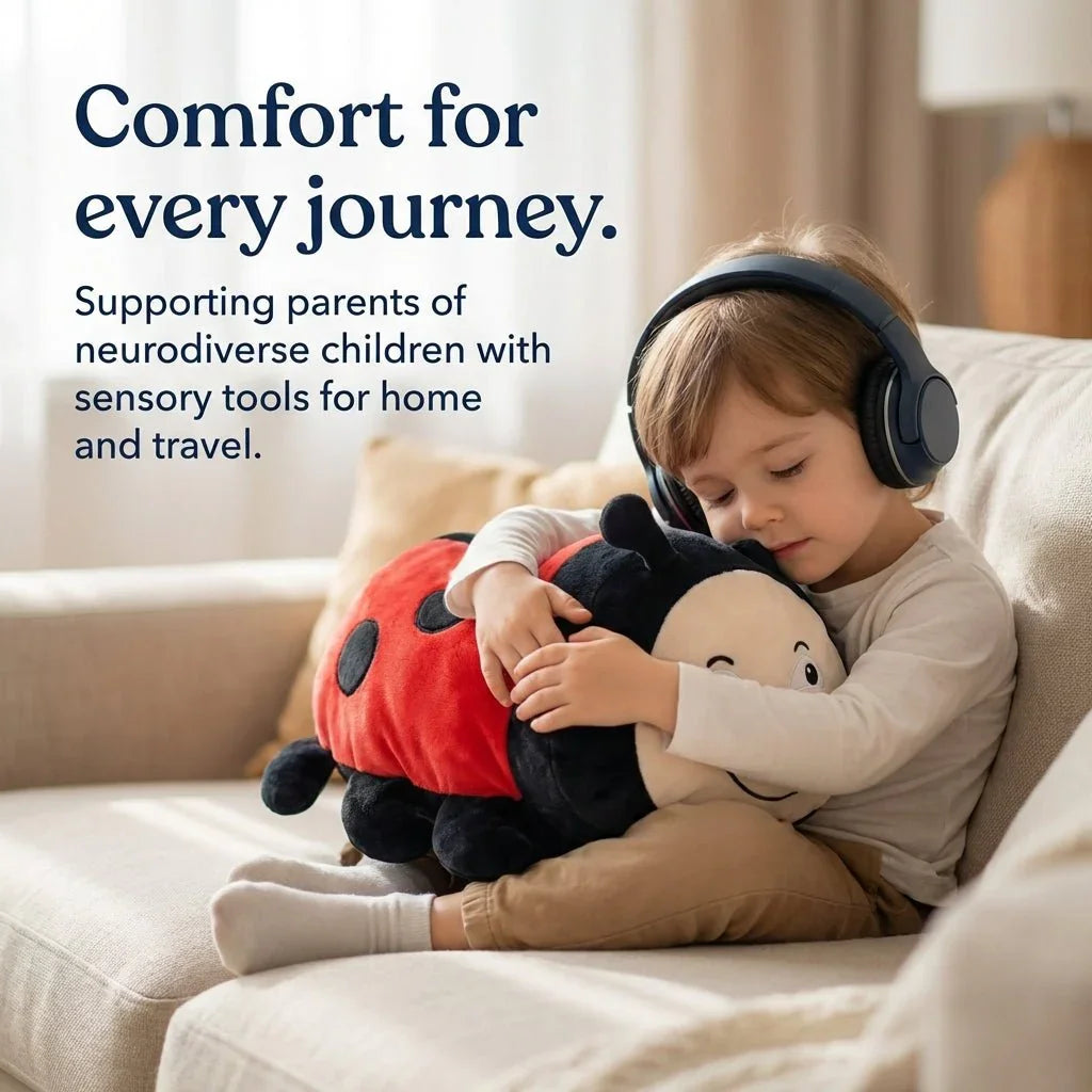 Sensory Vibrating Pillow-Ladybug Insight Family Market Sensory Vibrating Pillow-Ladybug Insight Family Market