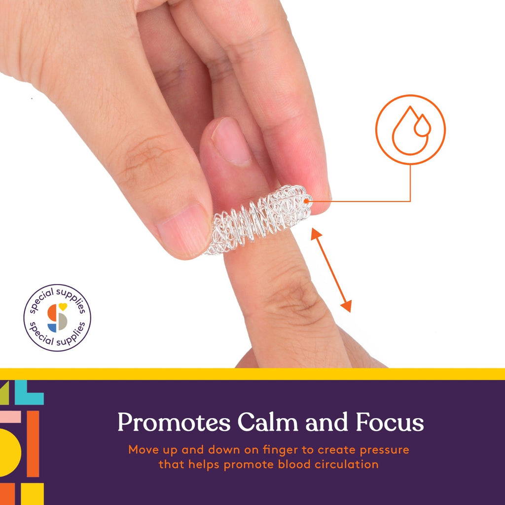 Spiky Acupressure Rings (Pack of 10) - Insight Family Market