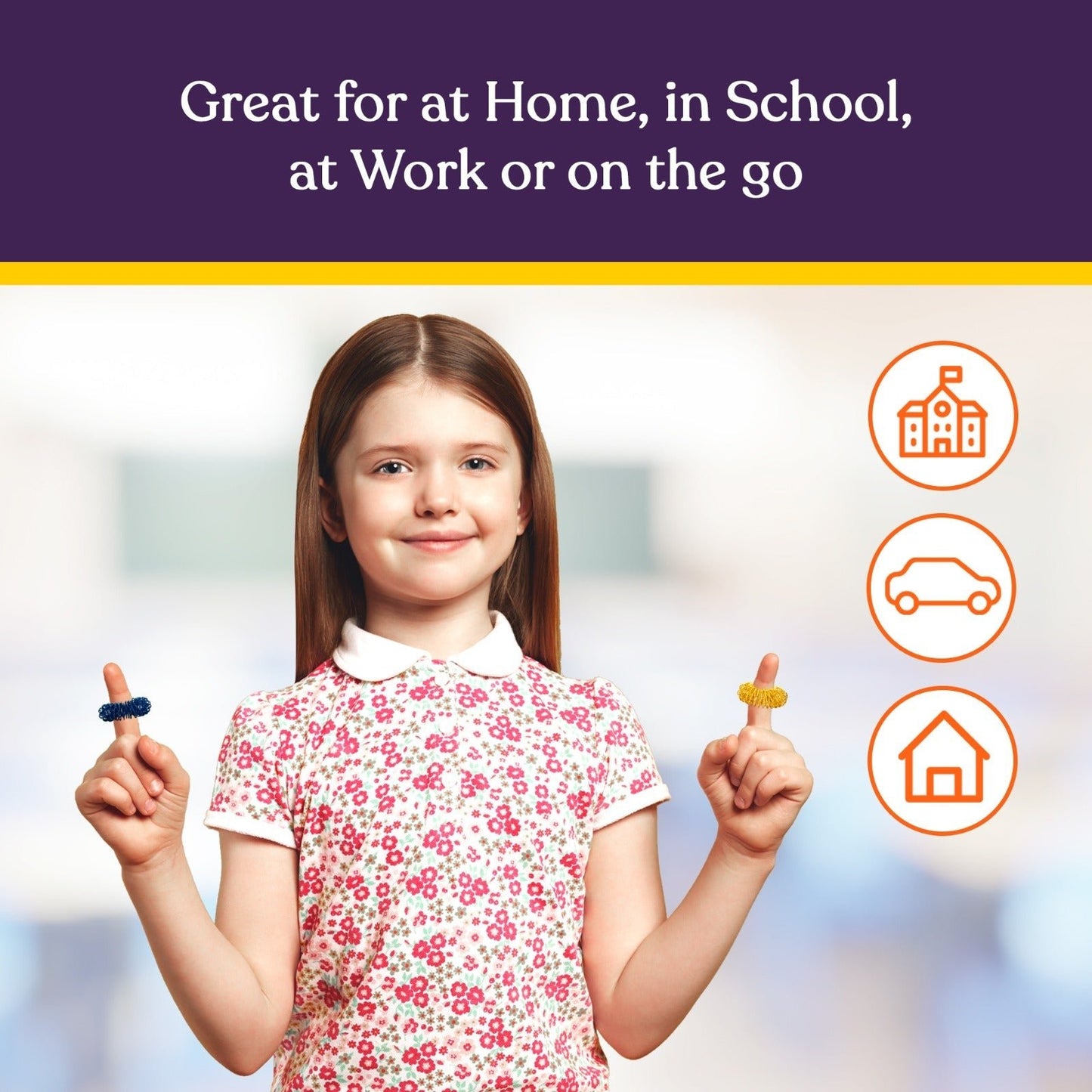 Spiky Acupressure Rings (Pack of 10) - Insight Family Market