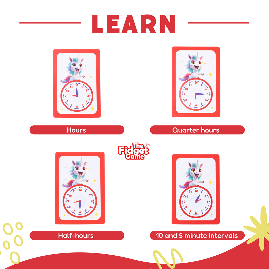 Telling Time Card Pack - Insight Family Market