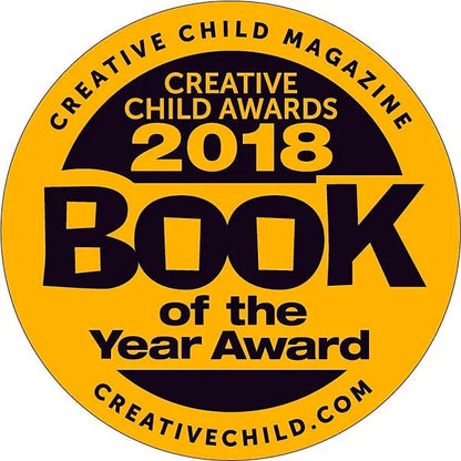 Yellow Creative Child Magazine 2018 Book of the Year Award badge