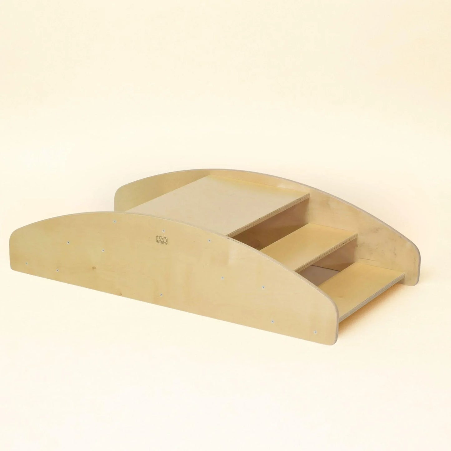 Wooden toddler practice steps for motor skills and sensory play