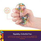 Water Beads Stress Ball (Multi - Color): 12 Pack - Insight Family Market