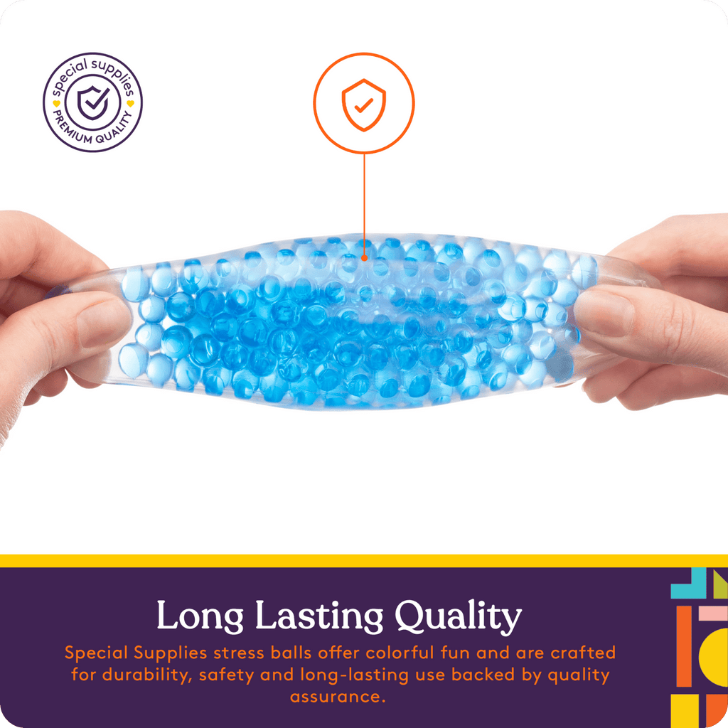 Water Beads Stress Ball (Multi - Color): 12 Pack - Insight Family Market
