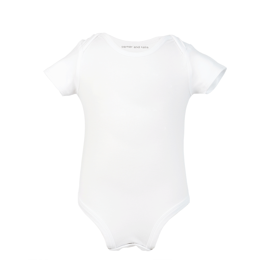 The Three’s Company Onesie Pack- 3 Pack of the softest Bamboo Onesie's